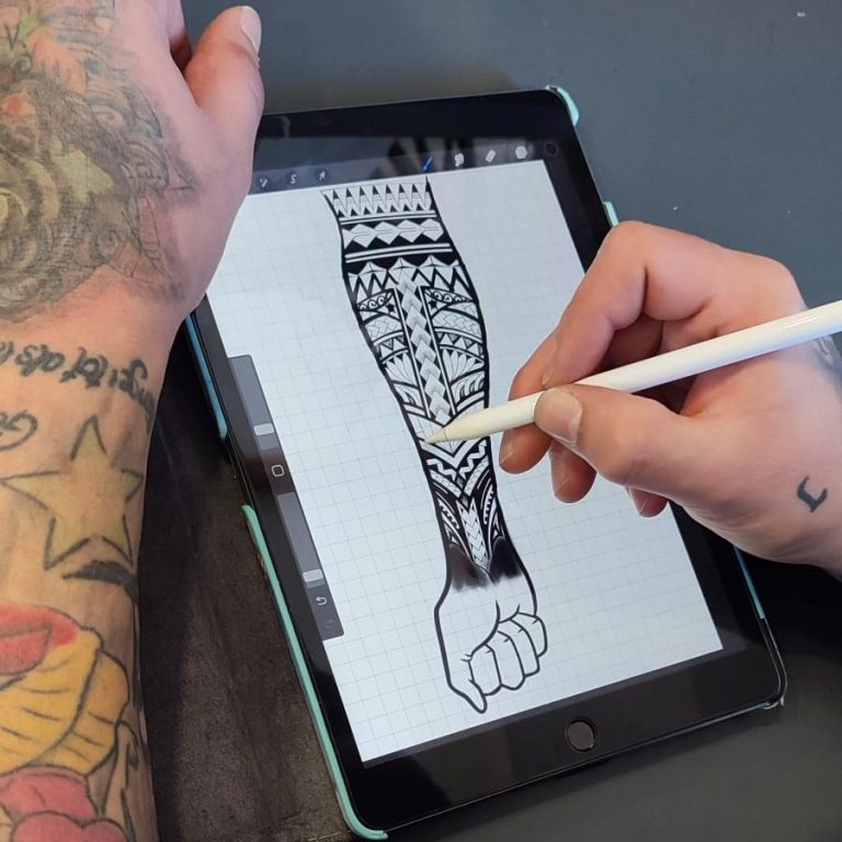 Tattoo Vorlage entwerfen - Tattoo Idee