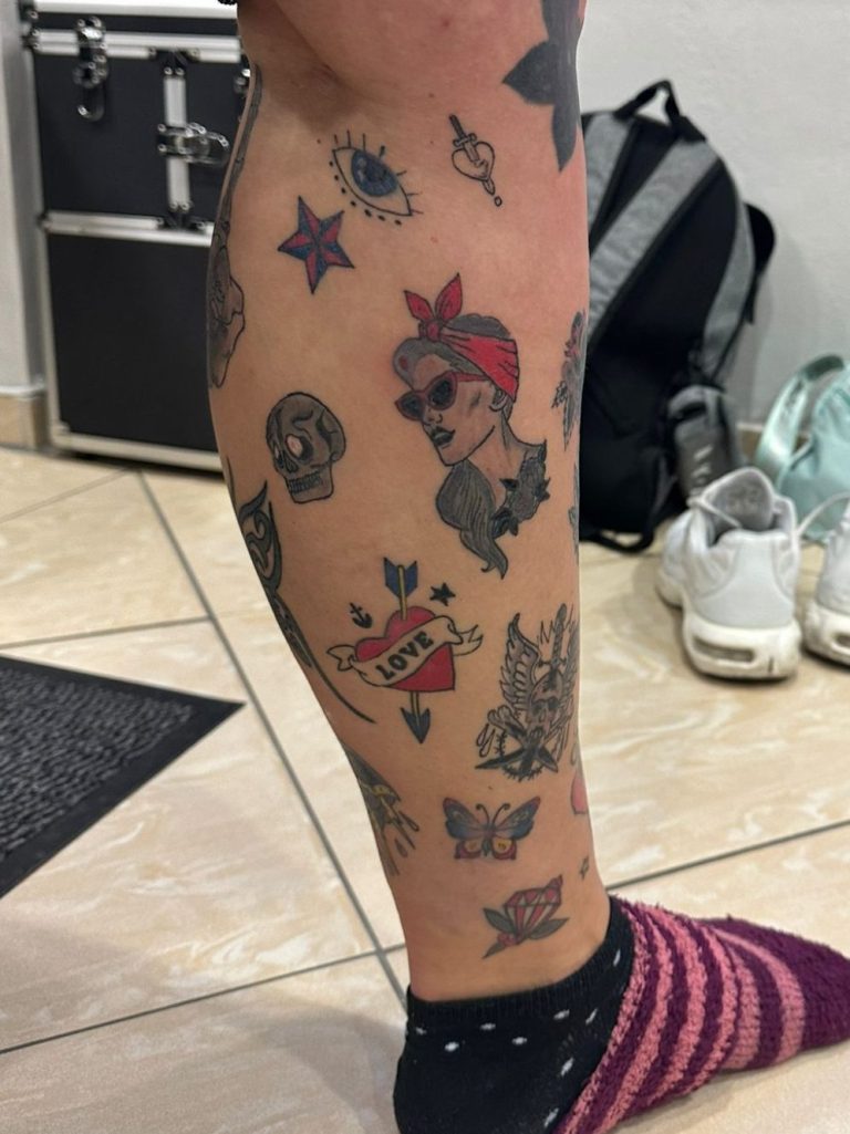 Tattoo Comic Art Wade